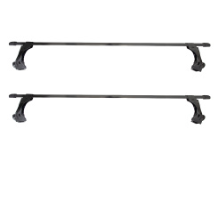 Dachgepäckträger auf die Regenrinnen, 2 Querstreben 1350mm für Toyota Land Cruiser 