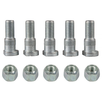 Wheel bolts wheel bolts 5 pcs + wheel nuts 5pcs. Front wheel Lada Niva all models 