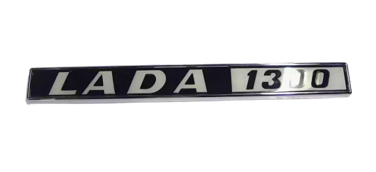 Emblem, rear nameplate, decal Lada 1300  