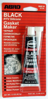 Silicone sealant, gascetmaker gasket for cylinder head, engine maximum temperatures, black 42.5 gr. 