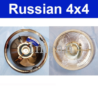 Reflector BILUX,  for Lada 2101 with parking light 