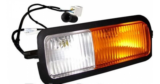 Turn signal for Lada Niva 21214, orange, left, after year 2010, 21214-3712011 