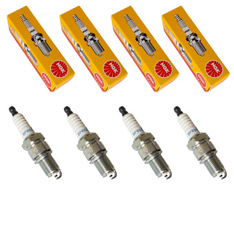 4 x spark plugs NGK BPR6ES, 7822 for Lada Niva 2121, 21214 (1700ccm) 