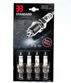 4 x candles, candles, spark plugs for Lada Niva 21214 with injector (1700ccm) 
