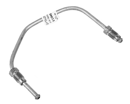 Brake line for Lada 2101-07, front at right brake cylinder 2101-3501086 