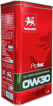 Wolver Protec SAE 0W-30 Motoröl 4 Liter, Fiat, BMW, Jaguar, Land Rover, Iveco 