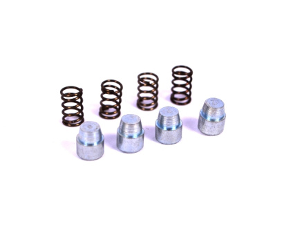 4 x springs and pins for attaching the front brake caliper to Lada 2101-2107 and Lada Niva all model 
