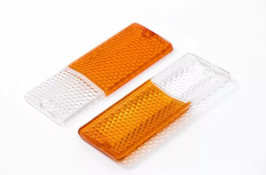 Glas for turn light Lada Niva 2121, Lada 2103 , -06, orange, pair 