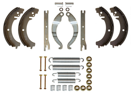 Brake shues and brake levers, mounting kit, rear for Lada 2101, 2102, 2104, 2105, 2107, Lada Niva 