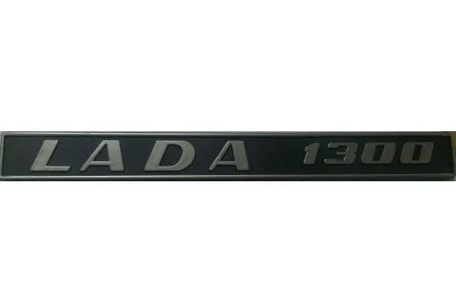 Emblem, Typenschild hinten Lada 1300 