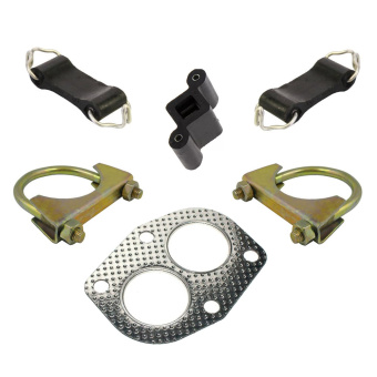 Exhaust Fixing/ Mounting: clips, straps, clamp + Gasket, Lada Niva 1600ccm (2121), 2101-07 