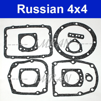 Gasket set for gearbox complete Lad 2101-07 Lada Niva 4 x 4, Gearbox 4-speed 