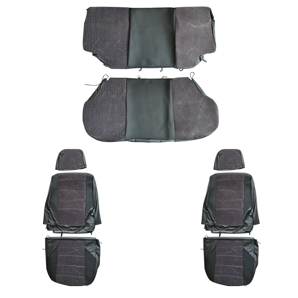 Funda de asiento / fundas de asiento en terciopelo para Lada 2106 color gris
