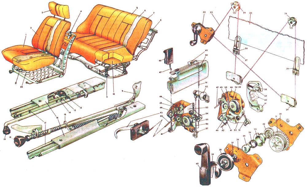 Ersatzteile Lada Niva | Sitzbefestigung für Sitzschiene links, Lada ...